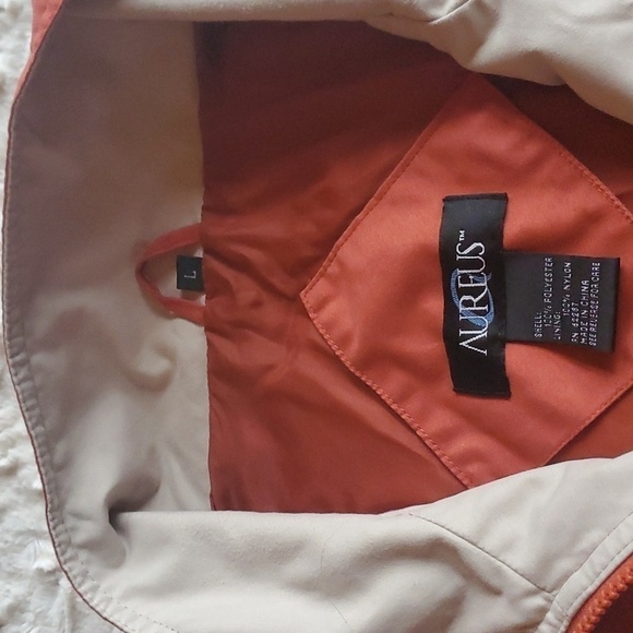 Aureus 1/4 zip Pullover Lined Sz L Windbreaker - Picture 13 of 16